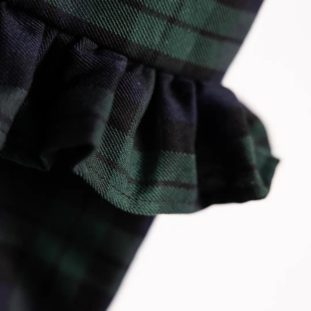 Green Plaid Stocking