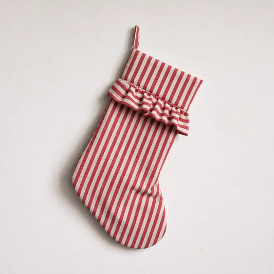 Red Striped Stocking