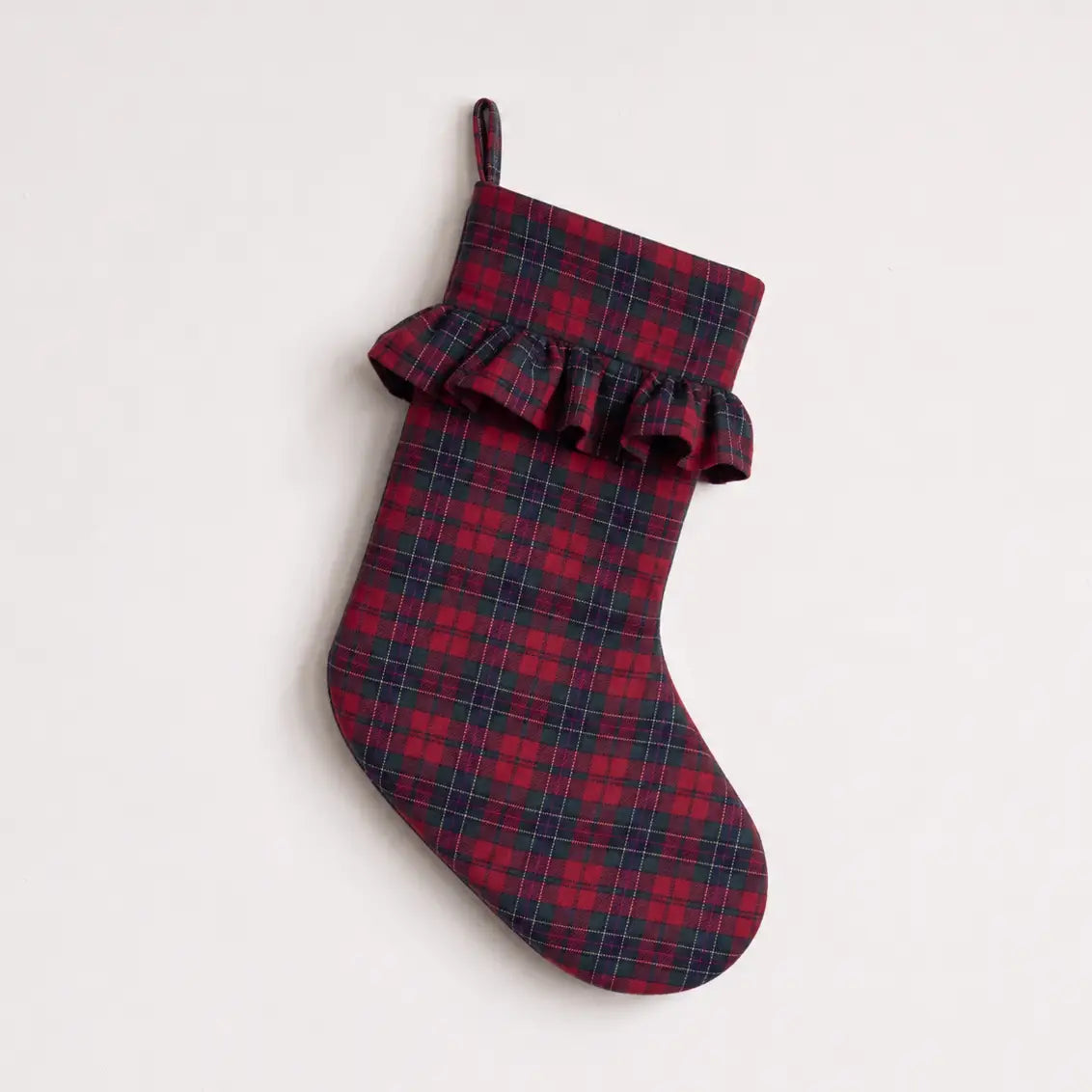 Red Plaid Stocking