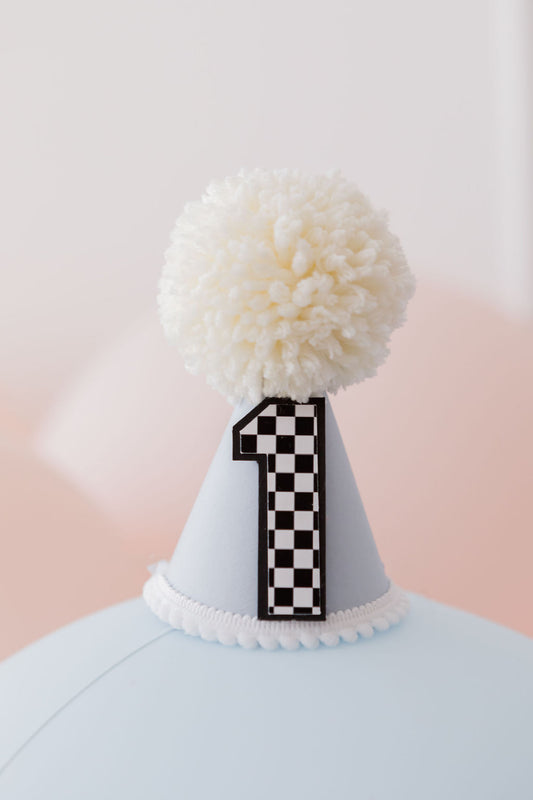 First Lap Birthday Hat